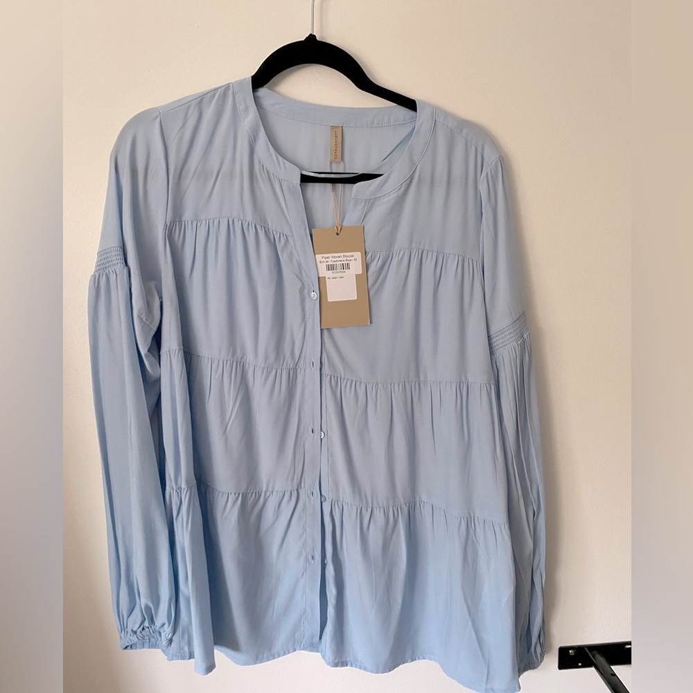 Soyaconcept Piper Woven Blouse NWT